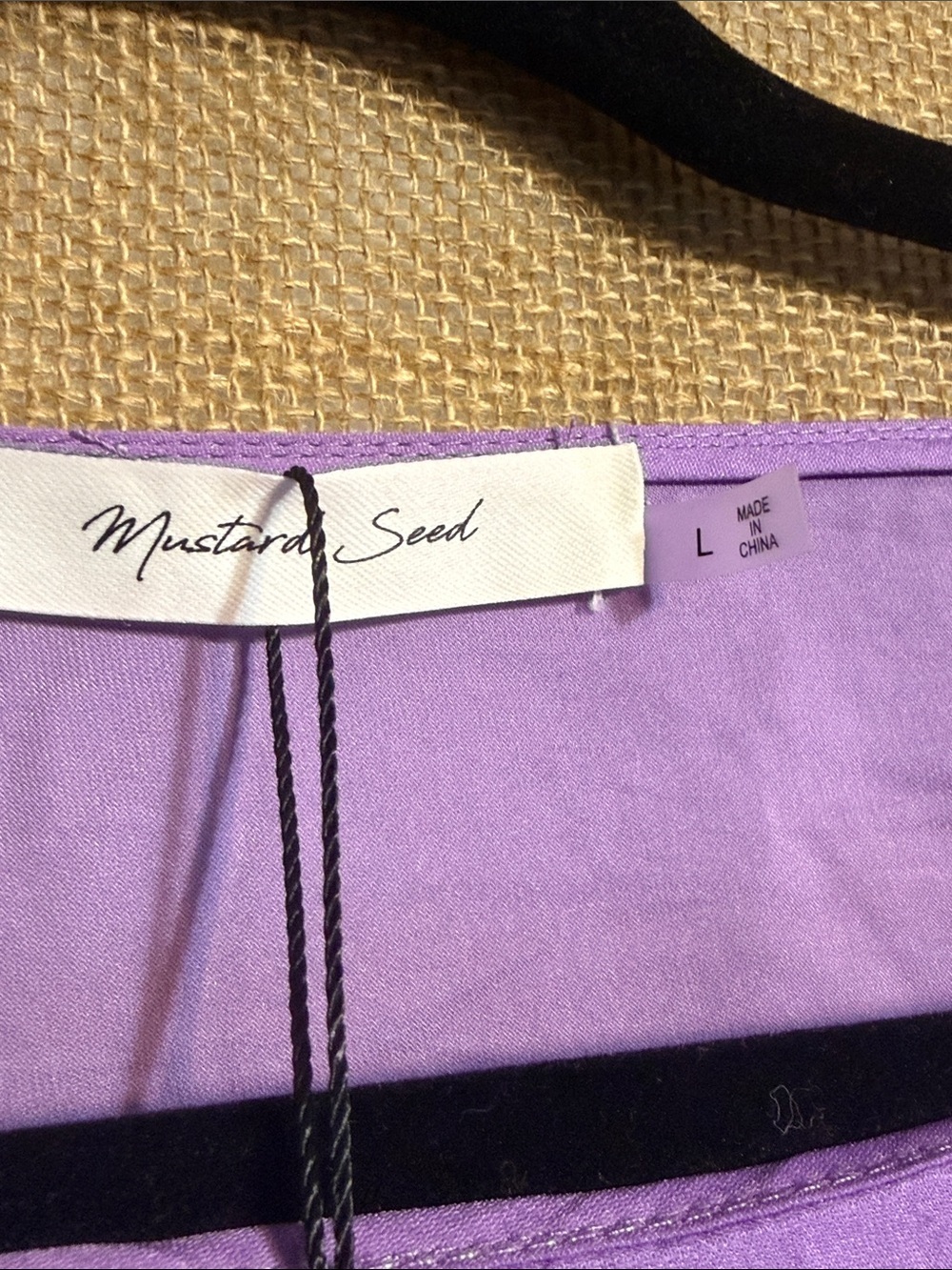 Lilac Ruffled Long Sleeve Top - Picture 3 of 4